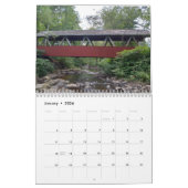 Nieuw Engeland - gedekte bruggen Agenda 2 Kalender (Jan 2026)