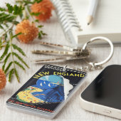 Nieuw Engeland  souvenirs Sleutelhanger (Voorkant Rechts)