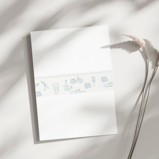 Nieuw Engeland Uitnodigingen Wikkel