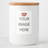 NIEUW! Etiket voedselcontainer (2 "x 3") - Set van (Voorkant)