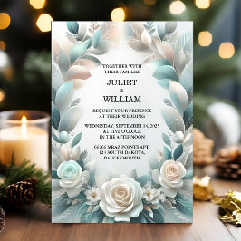 Nieuw Fancy Metaalglam Glanzende Hoge Eind Zilvere Kaart