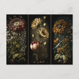 Nieuw Floral Triptych Briefkaart