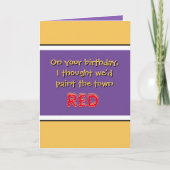 Nieuw! Fun & Laughs Birthday Card Kaart (Voorkant)