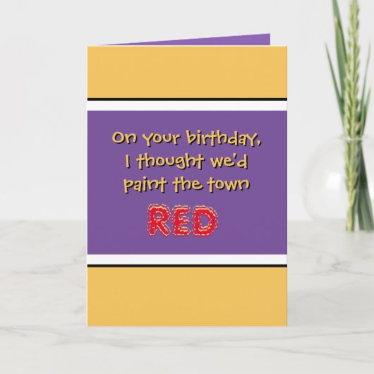 Nieuw! Fun & Laughs Birthday Card Kaart (Voorkant)