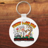 ***NIEUW**Funny Boerderij BBQ Sleutelhanger (Voorkant)