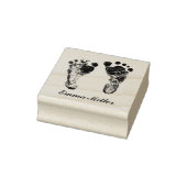 Nieuw geboren Baby Custom Footprint Rubberstempel
