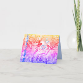 NIEUW GELOOF HET WENSKAART VAN DE FAERIES- KAART