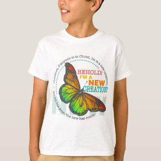 Nieuw gemaakt vlinderbloemig shirt