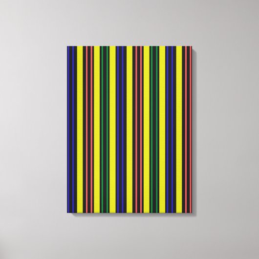 Nieuw geometrisch kleurrijk, rechthoekig ontwerp, canvas afdruk (Voorkant)