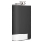 Nieuw Gepersonaliseerde een zwart-wit foto van een Heupfles (Rechts)