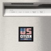 Nieuw Geschenk Voor Amerikaanse Burger - Trots Ver Magneet (Insitu (Vaatwasser))