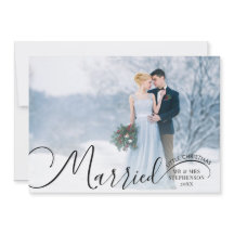 Nieuw getrouwd 2 Foto Script Getrouwd Kleine Kerst