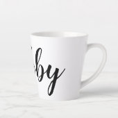 Nieuw getrouwd Fun Elegant "Hubby" Latte Mok (Rechts)