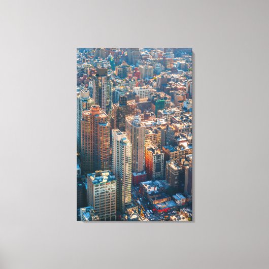 nieuw - geurcityschap canvas afdruk (Voorkant)