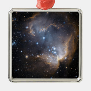 Nieuw gevormde sterren metalen ornament