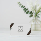 Nieuw geweldige visitekaartje (Staand voorkant)