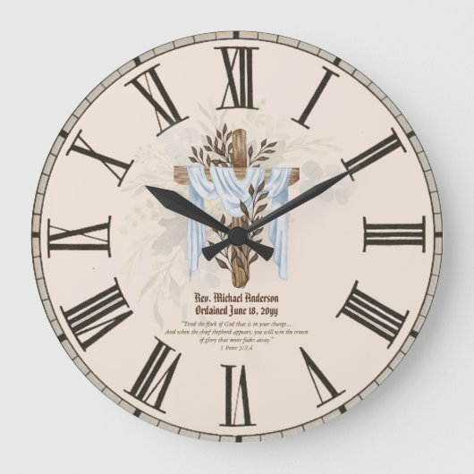 Nieuw Gewijde Priester Pastor Diaken Minister Grote Klok (Voorkant)