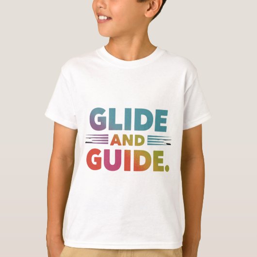 Nieuw Glide en Guide T-shirt (Voorkant)