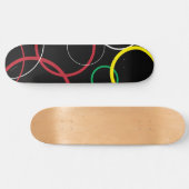 Nieuw golfkleurenskateboard persoonlijk skateboard (Horizontaal)