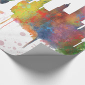 NIEUW GORK, NY SKYLINE - Wrapppapier Cadeaupapier (Hoek)