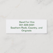 Nieuw Graham Rd Visitekaartje (Achterkant)