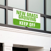 NIEUW GRAS BLIJFT GROEIEN SPANDOEK (Buitenkant Gebouw)