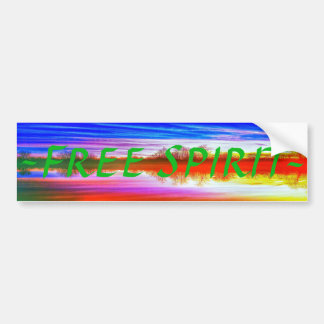 (NIEUW) GRATIS SPIRIT-bumpersticker Bumpersticker