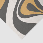 Nieuw Groef Retro Abstract Patroon Tissuepapier (Detail)