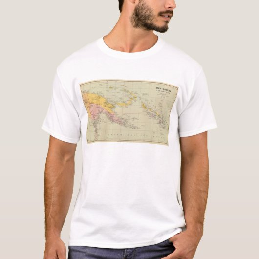 Nieuw-Guinea en de Salomonseilanden T-shirt (Voorkant)