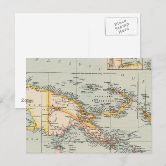 Nieuw-Guinea, Papoea-archipel Briefkaart (Voorkant / Achterkant)