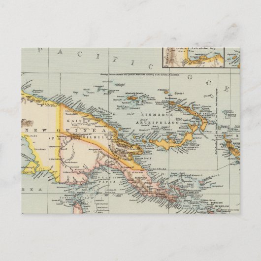 Nieuw-Guinea, Papoea-archipel Briefkaart (Voorkant)