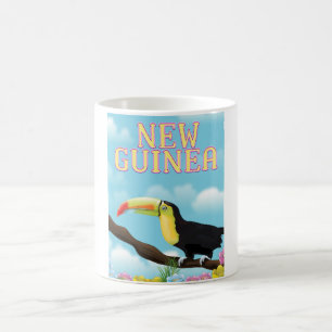 Nieuw-Guinea Toekan reisposter Koffiemok