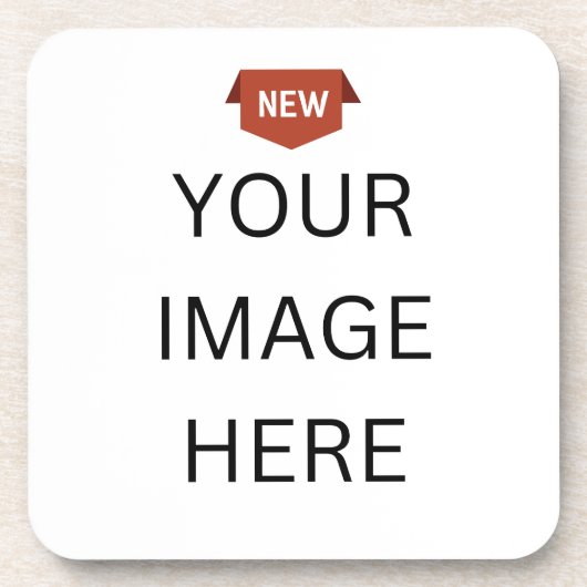 NIEUW! Hard Plastic onderzetters - Kurk achterkant (Voorkant)