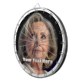 Nieuw Hillary Clinton Custom Dartbord (Voorkant Rechts)