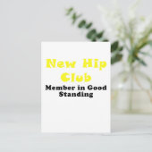 Nieuw Hip Club Lid in Good Standing Briefkaart (Staand voorkant)