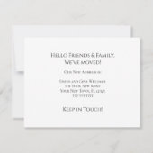 Nieuw Home Beach We hebben Zanddollar verplaatst Aankondiging (Achterkant)