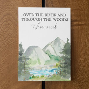 Nieuw Home Bewegende aankondiging Cabine River For