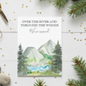 Nieuw Home Bewegende aankondiging Cabine River For