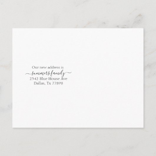 Nieuw Home Bewegende aankondiging Cabine River For (Achterkant)