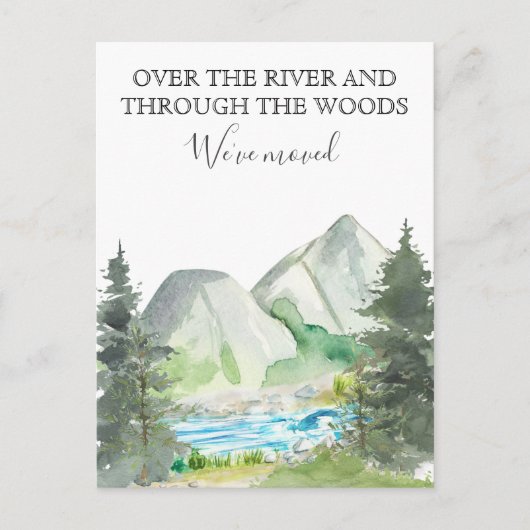 Nieuw Home Bewegende aankondiging Cabine River For (Voorkant)