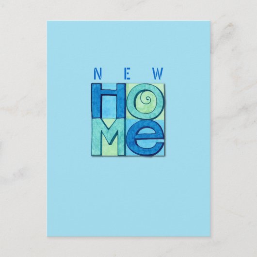 Nieuw Home Briefkaart (Voorkant)