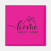 Nieuw Home Gift - Home, Sweet Home Magneet (Voorkant)