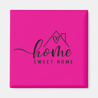 Nieuw Home Gift - Home, Sweet Home Magneet