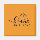 Nieuw Home Gift - Home, Sweet Home Magneet (Voorkant)
