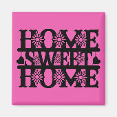 Nieuw Home Gift - Home, Sweet Home Magneet (Voorkant)