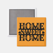 Nieuw Home Gift - Home, Sweet Home Magneet (Voorkant / Achterkant)