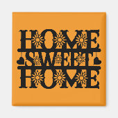 Nieuw Home Gift - Home, Sweet Home Magneet (Voorkant)