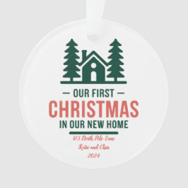 Nieuw Home Kerst Ornament 2024, Gepersonaliseerd