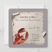 Nieuw Home Maine Verhuisaankondiging Briefkaart (Voorkant)