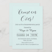 Nieuw Home Modern Elegant Grijs Huisverwarmend Fee Kaart (Voorkant / Achterkant)